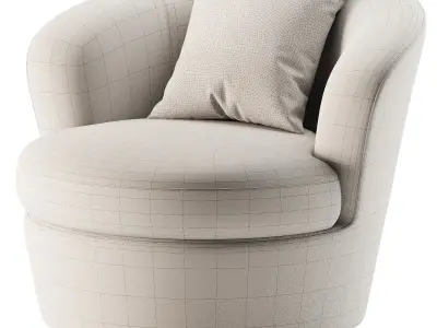 Single chair 3D model