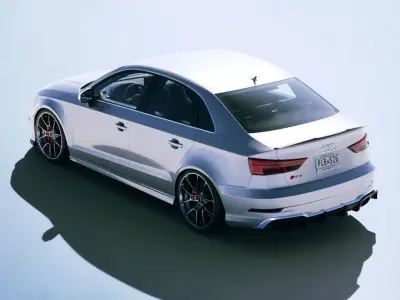 Audi RS3 Sedan 2020 3D model