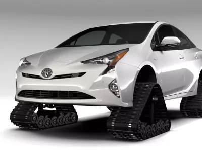 Toyota Prius Crawler 2017 3D model