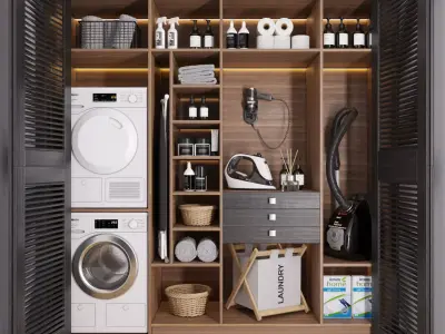 Laundry Room 004 3D model