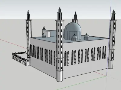 Mosque 3D model