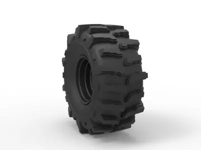 Offroad wheel 19 3D print model