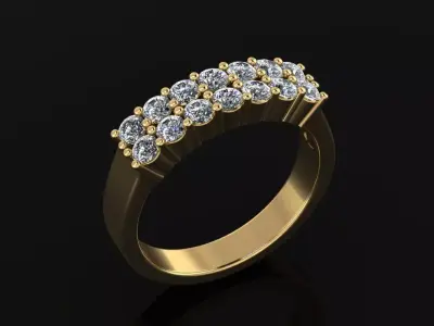 Wedding Band 02 3D print model purchase