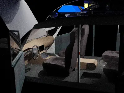  ghostbusters car 3D model