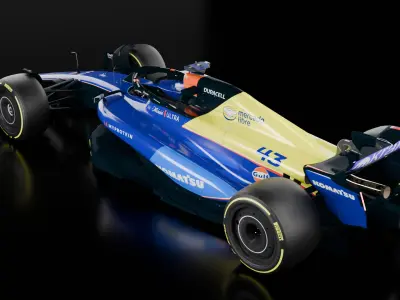 Formula 1 Williams Racing - Franco Colapinto Car 3D model