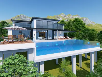 Ultra Modern Villa  3D model