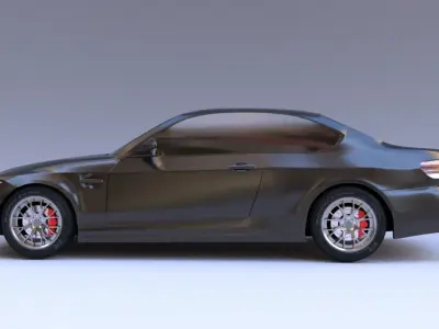 Concept sports car 3D model