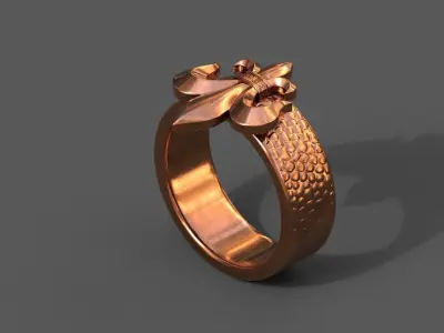 High-Quality 3D Ring Model 3D model