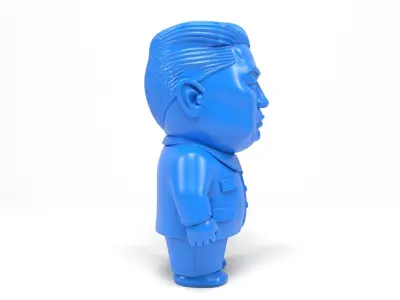 North Korean President 3D print model