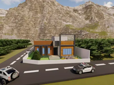 small house  3D model