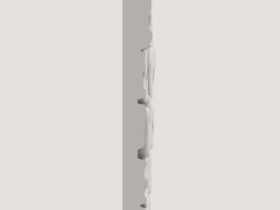 Random Rubble Stone Facade 3D model
