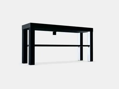 LACK Tv bench 2 3D model