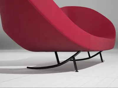 Victoria and Albert Sofa 290 UE4 Low-poly 3D model