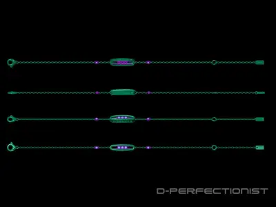 MESSIKA Bracelet Baby Move 3D print model