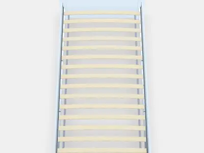 SONGESAND Bed frame 24 3D model