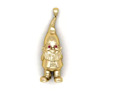 DWARF PENDANT 3ED PRINTABLE MODEL  3D print model