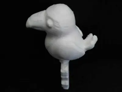 Toucan Wooden Sign 3D print model