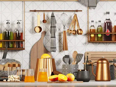 Morso kitchen set 3D model