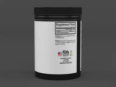 Protein Powder 3D model 143