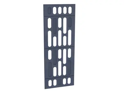 Death Star Wall Panel - C - 1-18 scale Kenner Hasbro Free 3D print model