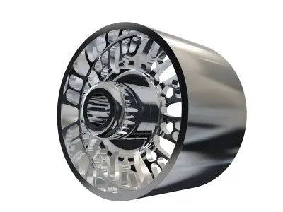 JTX REAR MYRIAD DUALLY WHEEL 3D MODEL 3D print model