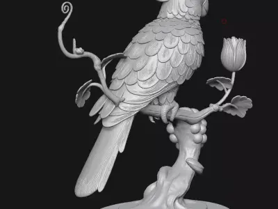 Parrot 3D print model