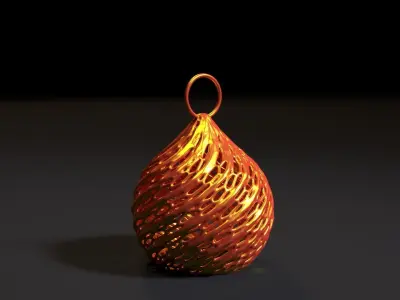 Christmas Ball 2 3D print model