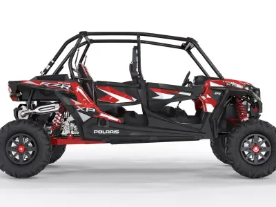 polaris rzr s4 1000  3D model