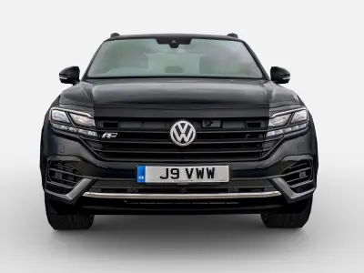 Volkswagen Touareg 2020 Black Edition Low-poly 3D model