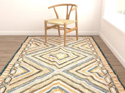 Rugs No 292 Low-poly 3D model