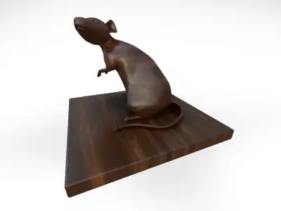 Interior Decoration Animal Set Free 3D model