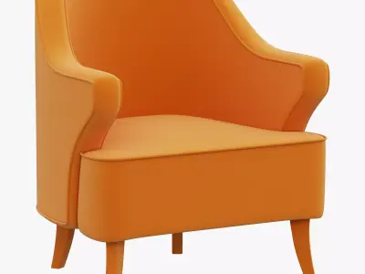 Brabbu Java Armchair 3D model