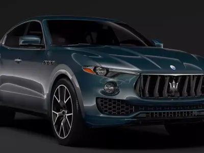 Maserati Levante S Q4 GranSport  2017 3D model