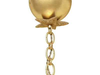 Joy de Rohan chabot pluie detoiles 3D model