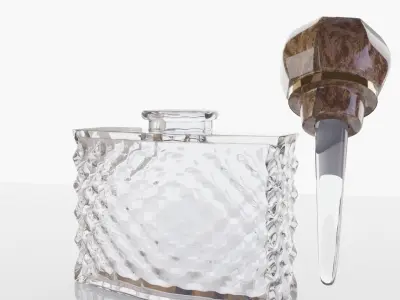 luxury Perfume Bottles 3D model