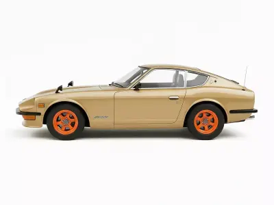 Nissan Fairlady Z Datsun 240Z Low-poly 3D model