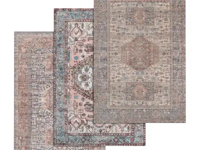 Rug Set 556 3D model