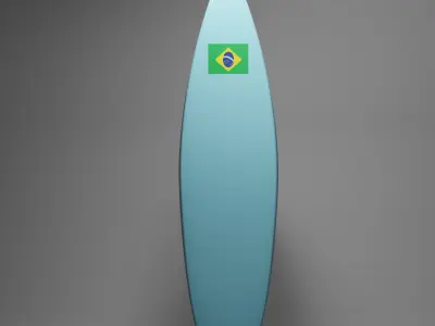 SURFBOARDING BRASIL 3D model