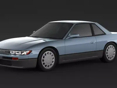 Nissan Silvia S13 3D model