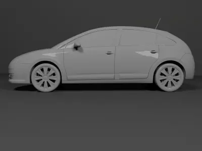 CITROEN C4 2004-2010 FOR 3D PRINTING STL FILES Free 3D print model