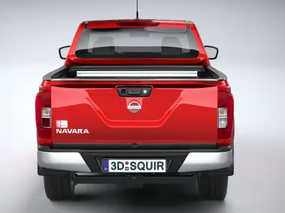 Nissan Navara 2020 3D model