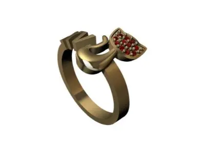 ANILLO XV DE GATO 3D print model