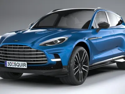 Aston Martin DBX707 2023 3D model
