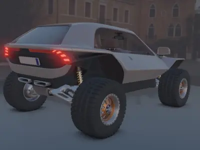 FW4 vehicle 3D model