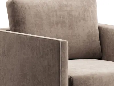 Burrard Lounge Chair 3D model