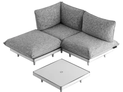 Fatboy Paletti Medium Set Sofa 3D model