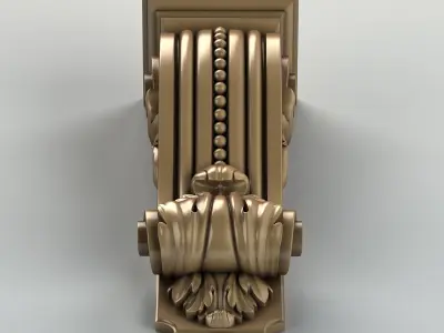 Corbel 004 3D model