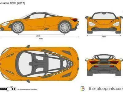  McLaren 720 spider  3D model