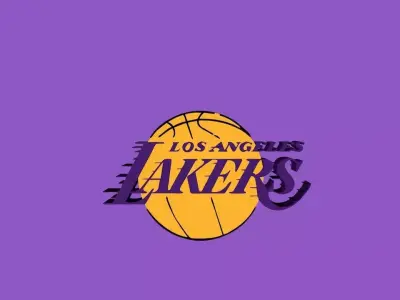 Los Angeles Lakers Team Logo 3D model