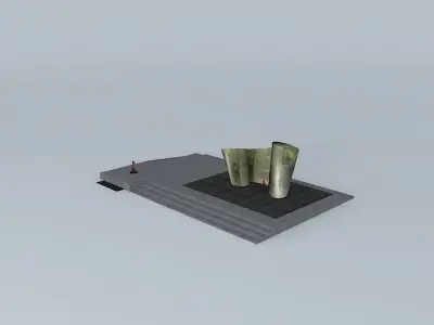 Monument to soldiers of Homeland war Free 3D model